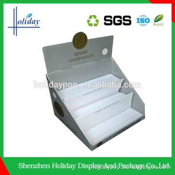 Graphics customization Colorful design cardboard counter display for promotion